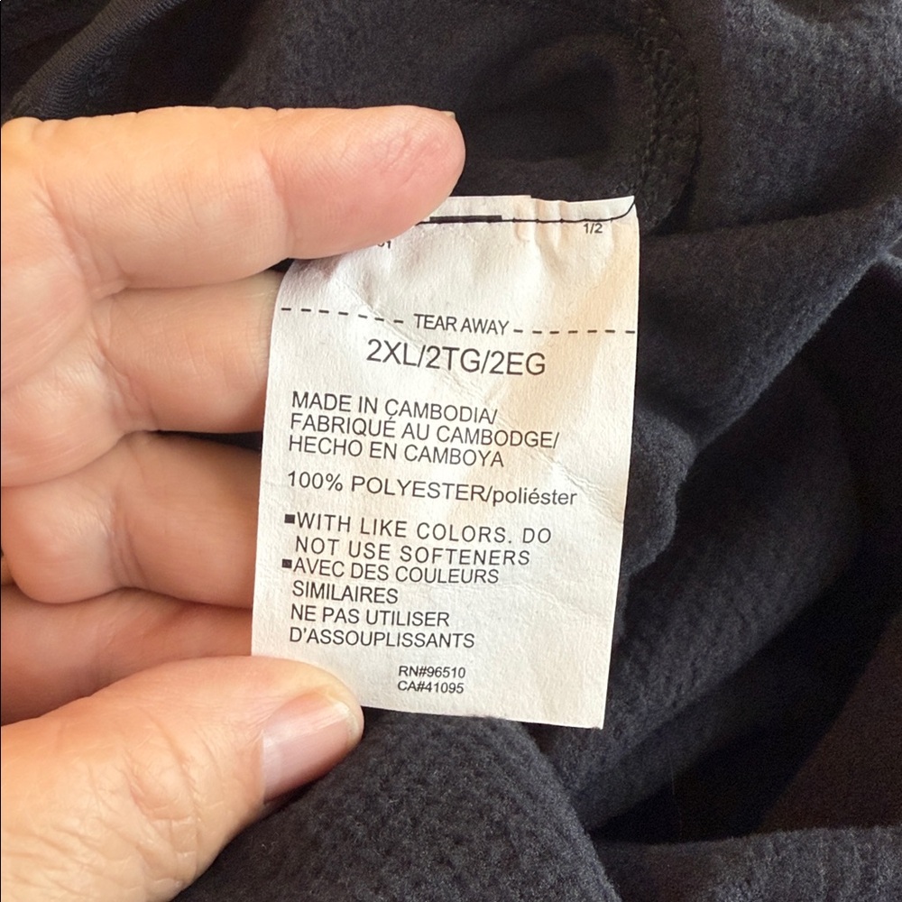 Under Armour Coldgear Base 4.0 Half Zip Jacket Top Black Size 2XL XXL - Picture 13 of 15